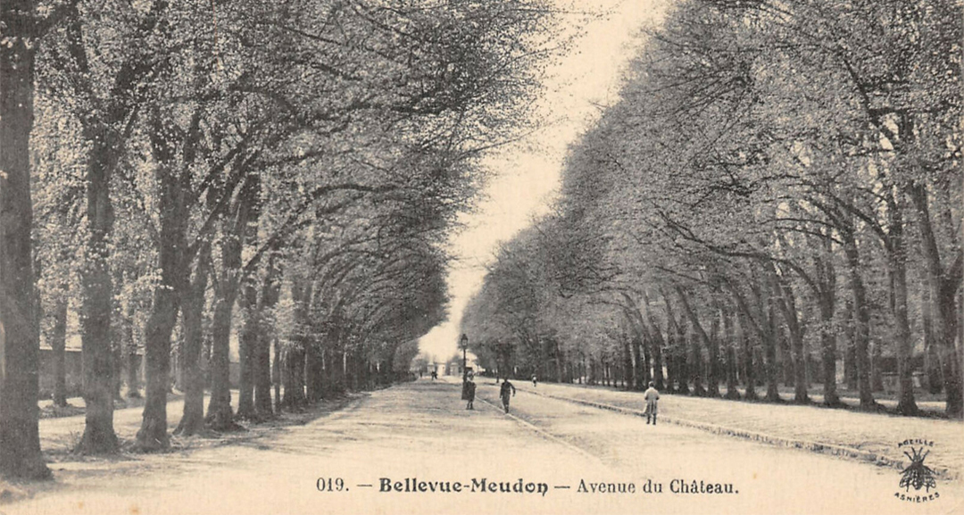Avenue du Chateau, Meudon, 1920