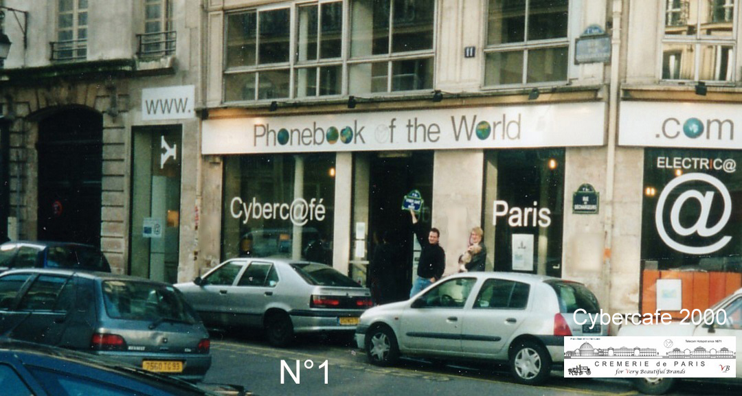 Cybercafe de Paris at the Cremerie de Paris