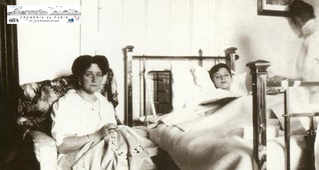 Alexei Romanov avec sa mère